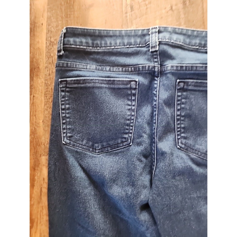 Michael Kors Womens Adult Skinny Jeans Size 8 Navy Blue - Picture 8 of 8